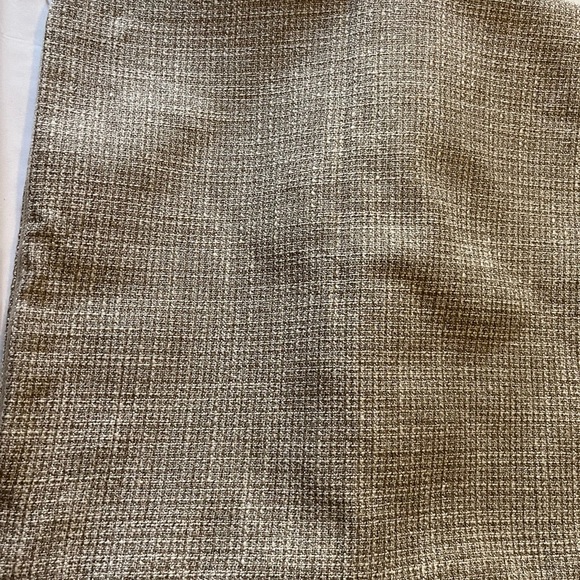 Woven Tan Fabric pillow case 18x18 - Picture 4 of 4